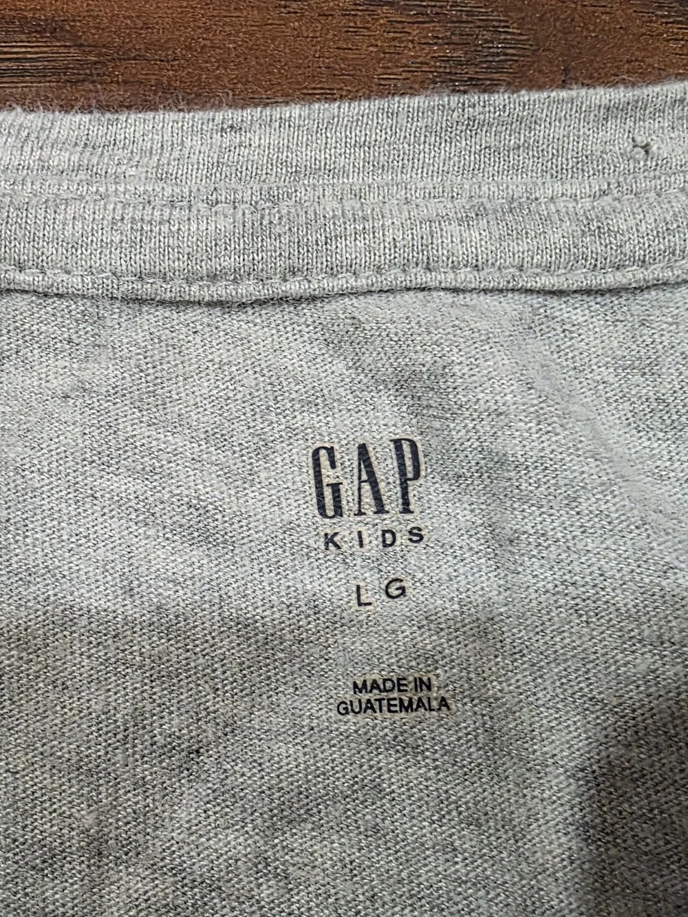 Girls' Gray Rainbow Stripe Tee with Stars